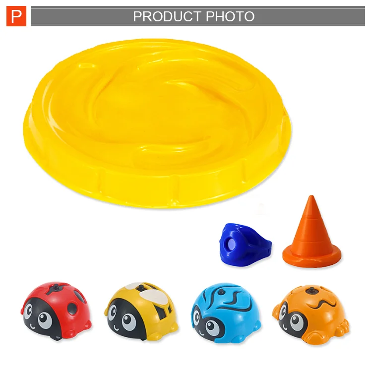 HKM-193747 Kids Spinning Top Toy - Fun Friction Gyro Bug Toy for Ages 2-7