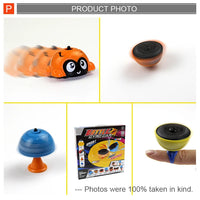 HKM-193747 Kids Spinning Top Toy - Fun Friction Gyro Bug Toy for Ages 2-7