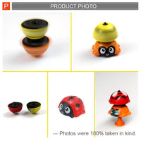 HKM-193747 Kids Spinning Top Toy - Fun Friction Gyro Bug Toy for Ages 2-7