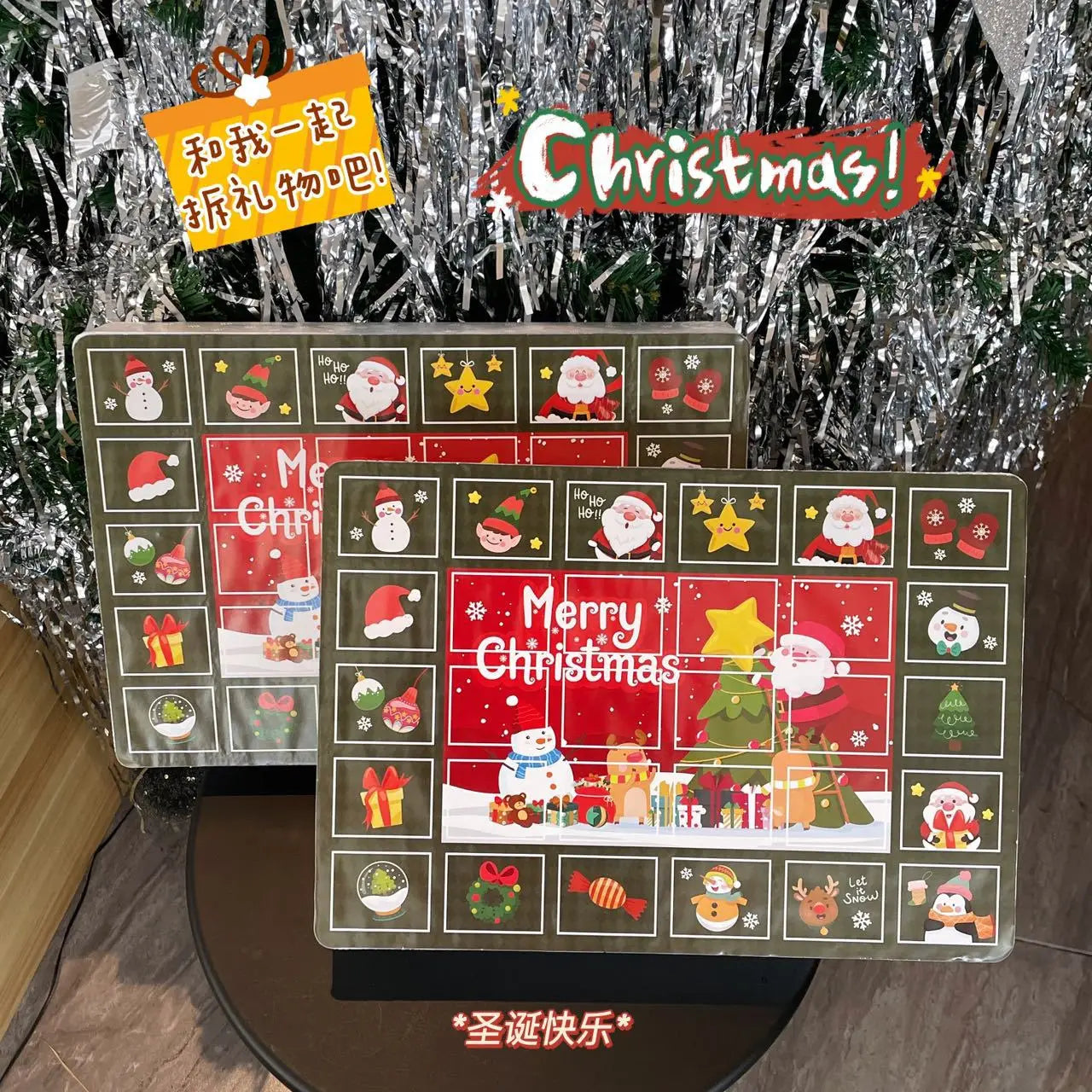 HKM-193939 Christmas-Themed PVC Toy Doll Blind Box Surprise for Kids 25m-12y