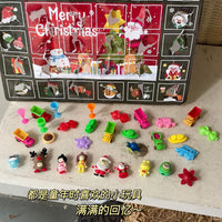 HKM-193939 Christmas-Themed PVC Toy Doll Blind Box Surprise for Kids 25m-12y