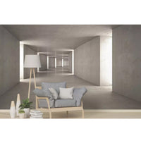 HKM-193939 Industrial Style 3D Three-Dimensional Extended Space Wallpaper for Living Room or Bar