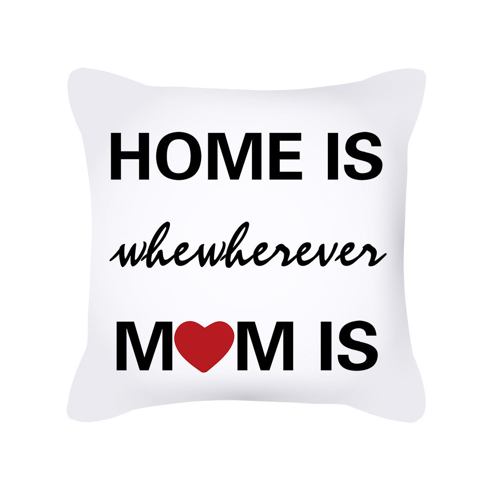 HKM-193939 Nordic Style Peach Skin Pillowcase for Cozy Home Decor