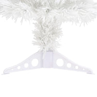 HKM-194067 64 cm White Artificial Christmas Tree with LED and Fiber Optic Lights