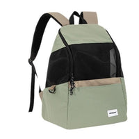 HKM-194131 Lightweight Breathable Four Seasons Pet Backpack for Pets Up to 6KG in Milk Brown, Buckwheat Gray, Olive Green