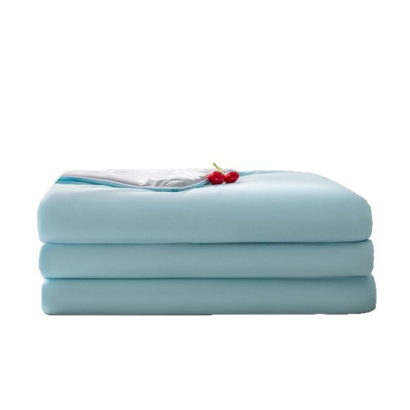 HKM-194259 Cool Silk Summer Blanket - Machine Washable, Multiple Sizes: Single, Plus Size, Double, Children's
