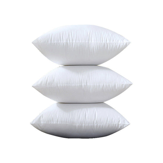 HKM-194387 White Lace Pattern Cushion with PP Cotton Pillow Core, Multiple Sizes Available