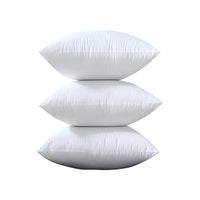 HKM-194387 White Lace Pattern Cushion with PP Cotton Pillow Core, Multiple Sizes Available