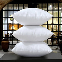 HKM-194387 White Lace Pattern Cushion with PP Cotton Pillow Core, Multiple Sizes Available