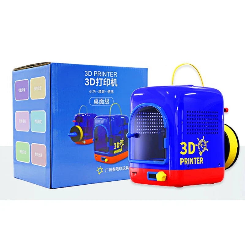 HKM-194835 3D Printing Machine Toy Set for Kids - Automatic PLA Filament Printer, Multicolor Creative Fun