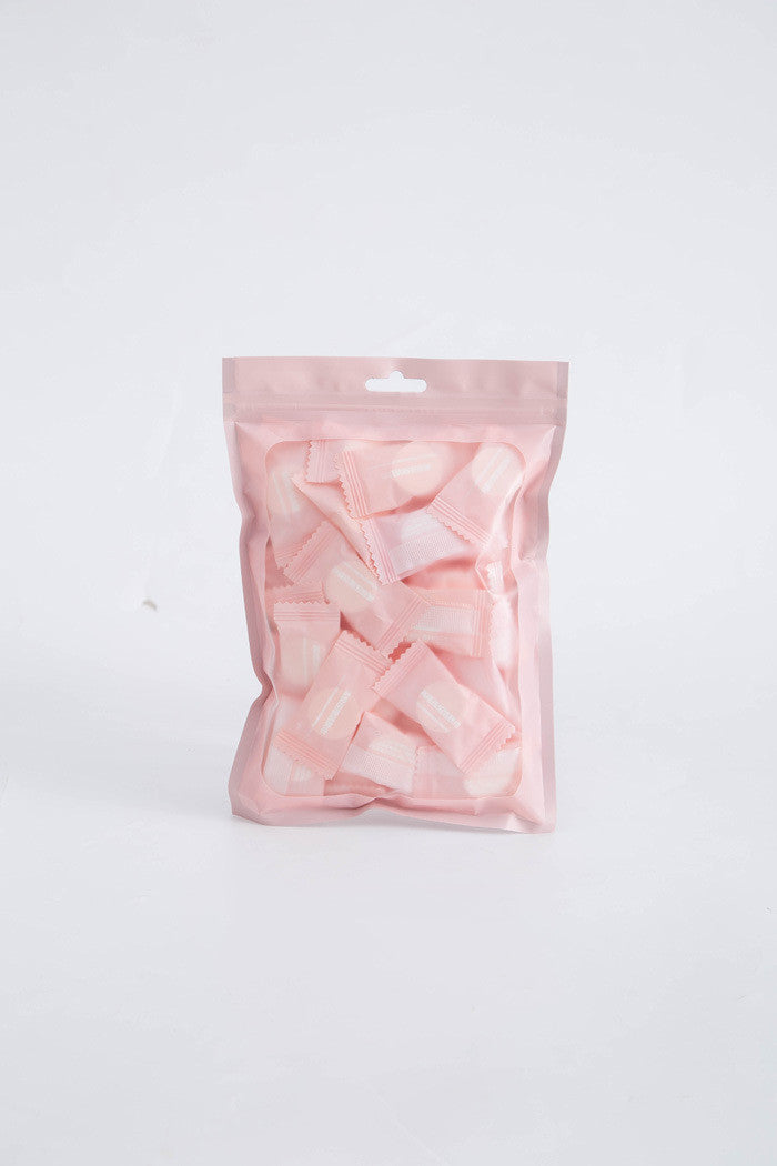 KTX-194835 Compressed Portable Facial Cleansing Towels - Convenient Non-Woven Fabric for Travel and Daily Use, 20 x 22cm