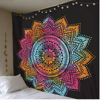 HKM-194963 Boho Print Tapestry Wall Hanging | Versatile Beach Towel & Blanket