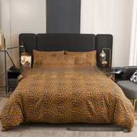 HKM-195091 Modern Chemical Fiber Quilt Cover Bedding Set – Available in Various Sizes