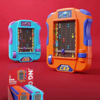 HKM-195219 Handheld Racing Game Console for Kids, Educational Mini Tabletop Racing Toy, Ages 5 and Up