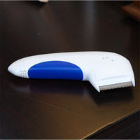 HKM-195347 Micro-Electric Pet Flea and Lice Comb for Safe and Effective Removal