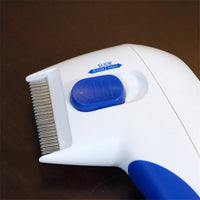 HKM-195347 Micro-Electric Pet Flea and Lice Comb for Safe and Effective Removal