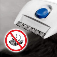 HKM-195347 Micro-Electric Pet Flea and Lice Comb for Safe and Effective Removal