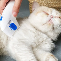 HKM-195347 Micro-Electric Pet Flea and Lice Comb for Safe and Effective Removal