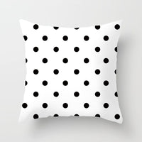 HKM-195475 Modern Geometric Abstract Sofa Pillow Cover - Peach Skin, 45x45cm