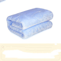 HKM-195539 Cozy Double Heavy Thermal Pet Blanket for Dogs - Soft and Padded, Available in Blue, Pink, Mint Green