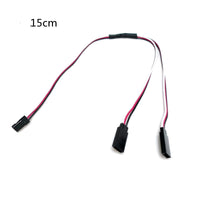 HKM-195603 Extension Cord for Fixed Wing Remote Control Aircraft - Durable Plastic, Multiple Lengths Available