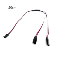 HKM-195603 Extension Cord for Fixed Wing Remote Control Aircraft - Durable Plastic, Multiple Lengths Available