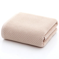 HKM-195987 100% Cotton Honeycomb Face Towel - Soft and Absorbent, Available in Multiple Colors