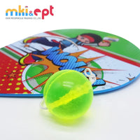 HKM-196051 Kids Beach Paddle Bounce Back Ball - EVA Sports Toy for Ages 2-7, Fun Outdoor Activity