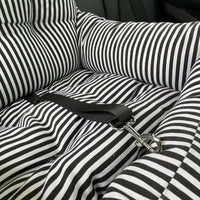 HKM-196051 Waterproof Pet Sofa Bed Car Nest in Multiple Stripes and Colors, Removable & Washable, Ideal for Dogs