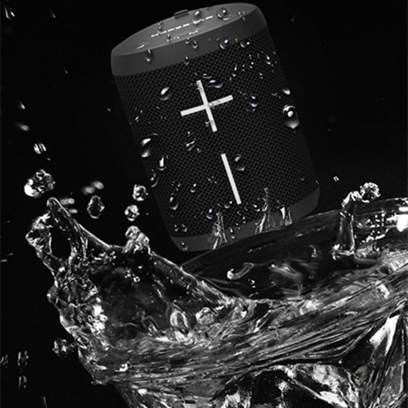 HKM-196115 Wireless Bluetooth Speaker with Built-in Lithium Battery, Waterproof, Dustproof, and Call Function 5W Output Power