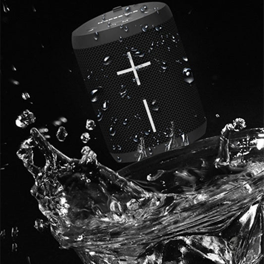 HKM-196115 Wireless Bluetooth Speaker with Built-in Lithium Battery, Waterproof, Dustproof, and Call Function 5W Output Power