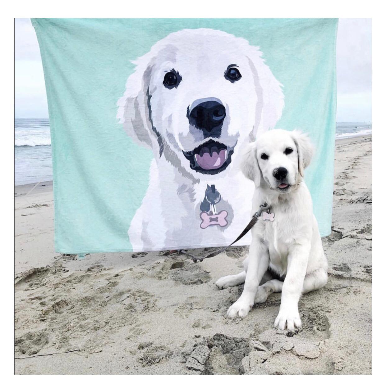 HKM-196179 Custom Flannel Knee Blanket with Personalized Design, Soft Coral Carpet, Available in Multiple Sizes