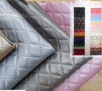 HKM-196243 Embossed Checkered PVC Leather Car Floor Mat - Durable and Versatile Auto Accessory