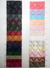 HKM-196243 Embossed Checkered PVC Leather Car Floor Mat - Durable and Versatile Auto Accessory
