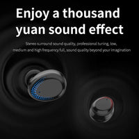 HKM-196307 Digital Display Bluetooth Headset with 10M Range, Stereo Sound & Call Function