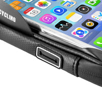 HKM-196627 Waterproof Bicycle Saddle Bag with Touch Screen Navigation and Card Holder