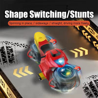 HKM-196819 Remote Control Stunt Motorcycle with Lights and Music, Gesture Sensing, 1/16 Scale, Indoor/Outdoor Fun