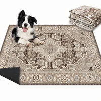 HKM-196947 Bohemian Style Pet Mat Stain Resistant Easy To Care Urine Pad