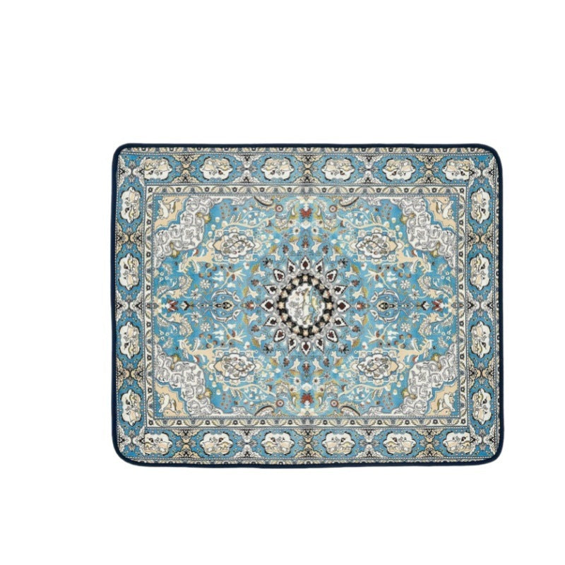 HKM-196947 Bohemian Style Pet Mat Stain Resistant Easy To Care Urine Pad