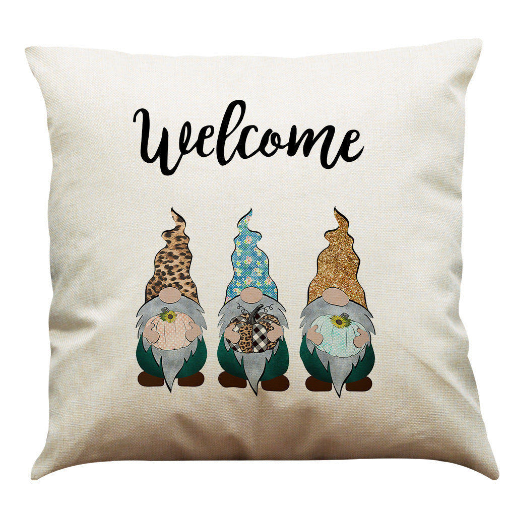 HKM-196947 Christmas Cotton and Linen Throw Pillow Covers in Various Colors - 45 x 45 cm