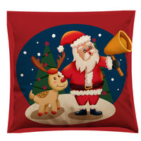 HKM-196947 Christmas Cotton and Linen Throw Pillow Covers in Various Colors - 45 x 45 cm