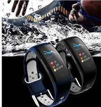 HKM-197075 Smart Color Screen Fitness Tracker with Blood Pressure and Heart Rate Monitoring