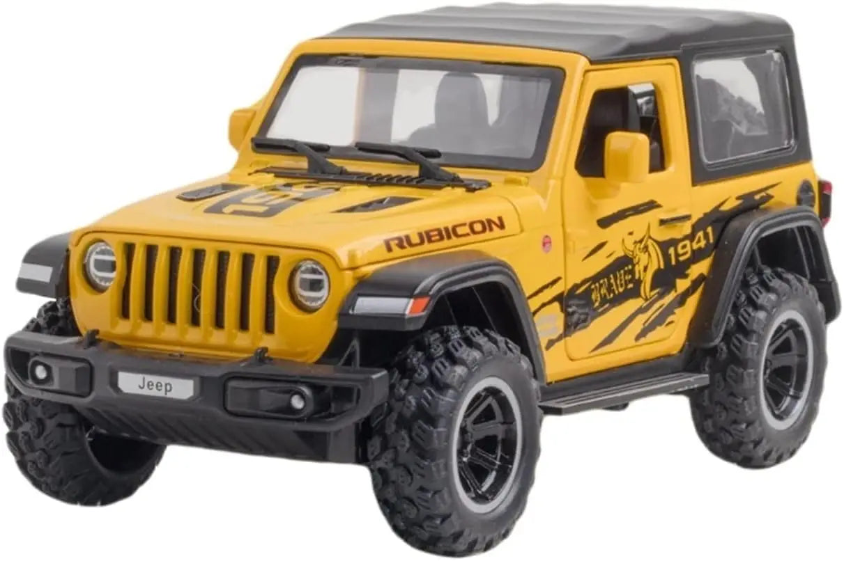 HKM-197203 Diecast Alloy Model Car - 1:32 Scale Metal Vehicle for Kids, Ages 2-13