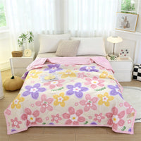 HKM-197395 Washed Cotton Summer Quilt with Free Gift Box Options in Modern Simplicity Design