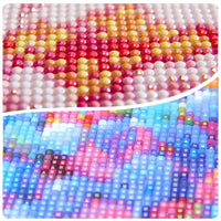 HKM-197651 Whimsical DIY Diamond Painting Kit - Cartoon Animal Decor for Living Room, Various Sizes Available