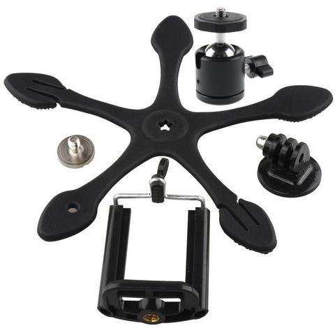 HKM-197779 Versatile Multi-functional Phone Holder with Gecko Bracket and Clip