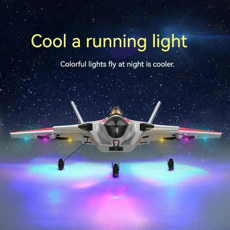 HKM-197971 Remote Control EPP Foam Fighter Aircraft Glider Toy for Outdoor Flying, Ready-to-Fly, 14+ Years