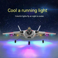 HKM-197971 Remote Control EPP Foam Fighter Aircraft Glider Toy for Outdoor Flying, Ready-to-Fly, 14+ Years
