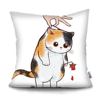 HKM-198099 Super Soft Linen Velvet Sofa Pillow Cushion Backrest
