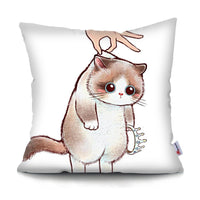 HKM-198099 Super Soft Linen Velvet Sofa Pillow Cushion Backrest